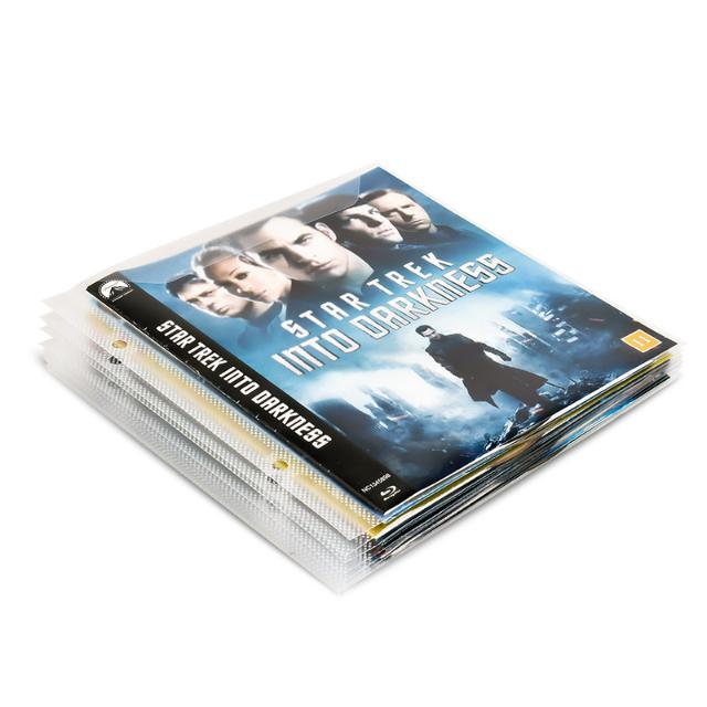 Blu-Ray-Kombipack - 50 Blu-Ray-Hüllen, 2 Ringordner