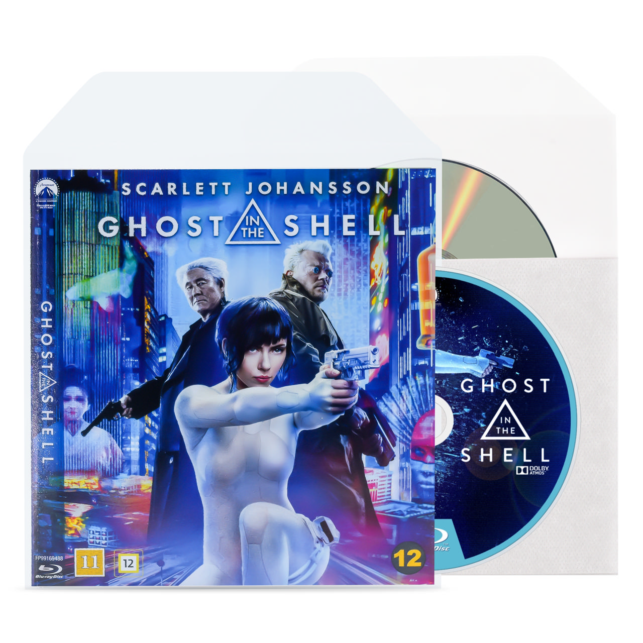 Einzel/Doppel Blu-Ray Hülle mit Vlies