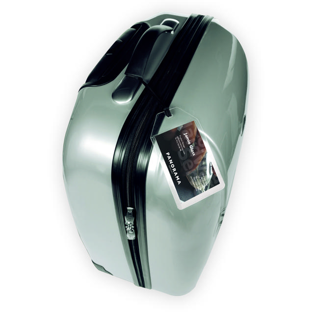 Selbstlaminierende Gepäckanhänger für Visitenkarte, 72 x 123 mm