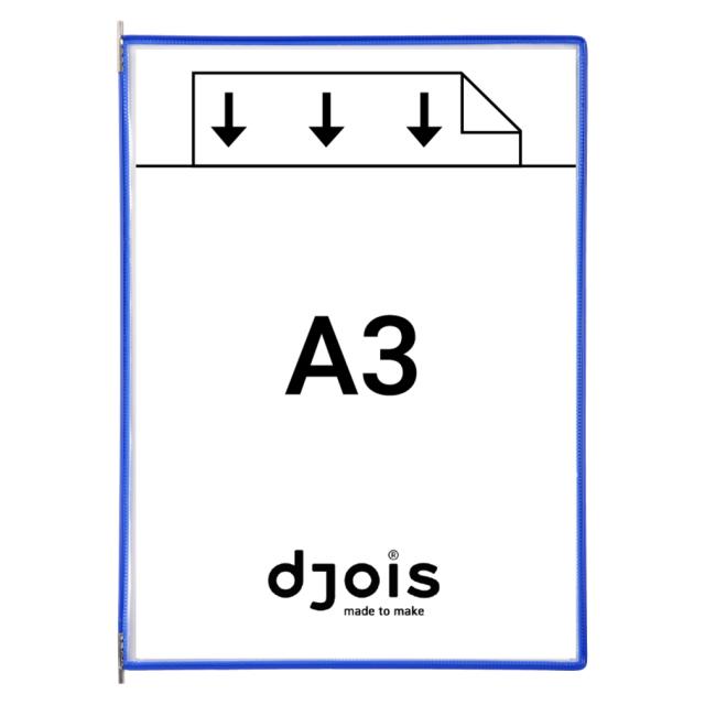 Drehzapfensichttafel Tarifold, DIN A3, Hoch