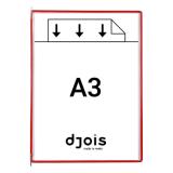 Drehzapfensichttafel Tarifold, DIN A3, Hoch