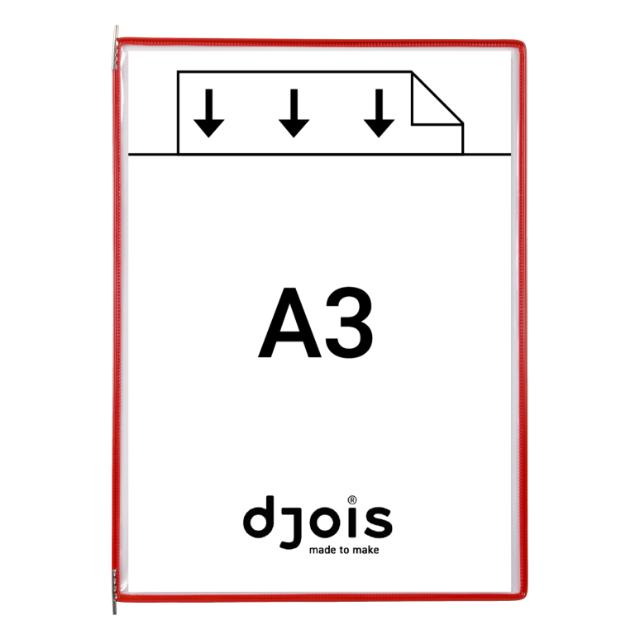 Drehzapfensichttafel Tarifold, DIN A3, Hoch