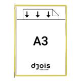 Drehzapfensichttafel Tarifold, DIN A3, Hoch