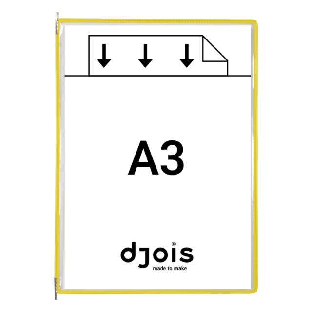 Drehzapfensichttafel Tarifold, DIN A3, Hoch