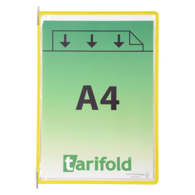 Drehzapfensichttafel Tarifold, DIN A4, Hoch