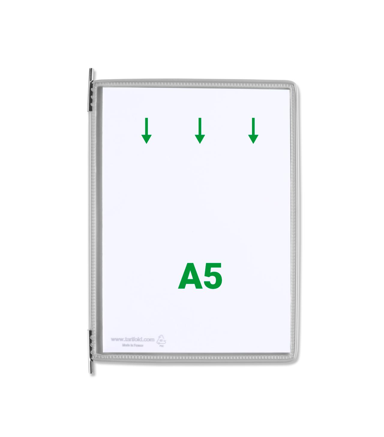 Tarifold Drehzapfensichttafel, DIN A5, hoch