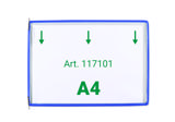 Drehzapfensichttafel Tarifold, DIN A4, Quer