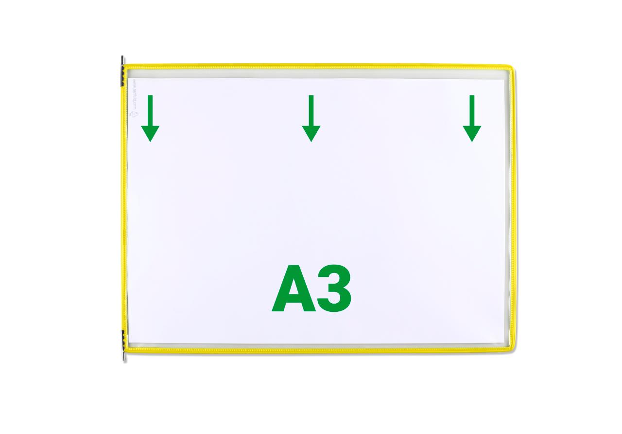 Tarifold Drehzapfensichttafel, DIN A3, quer