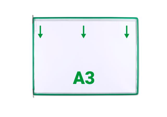 Tarifold Drehzapfensichttafel, DIN A3, quer