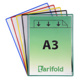Tarifold Standard-Sichttafel, ohne drehzapfen, DIN A3, hoch