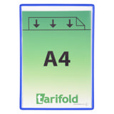 Tarifold Standard-Sichttafel, ohne drehzapfen, DIN A4, hoch
