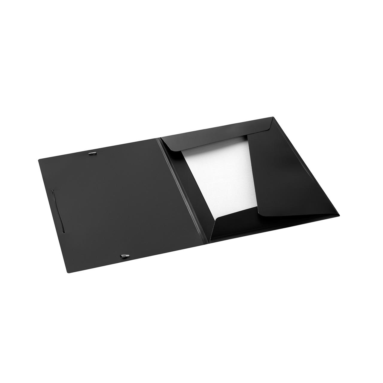 Collegemappe elastische Mappe mit 3 Klappen, DIN A4