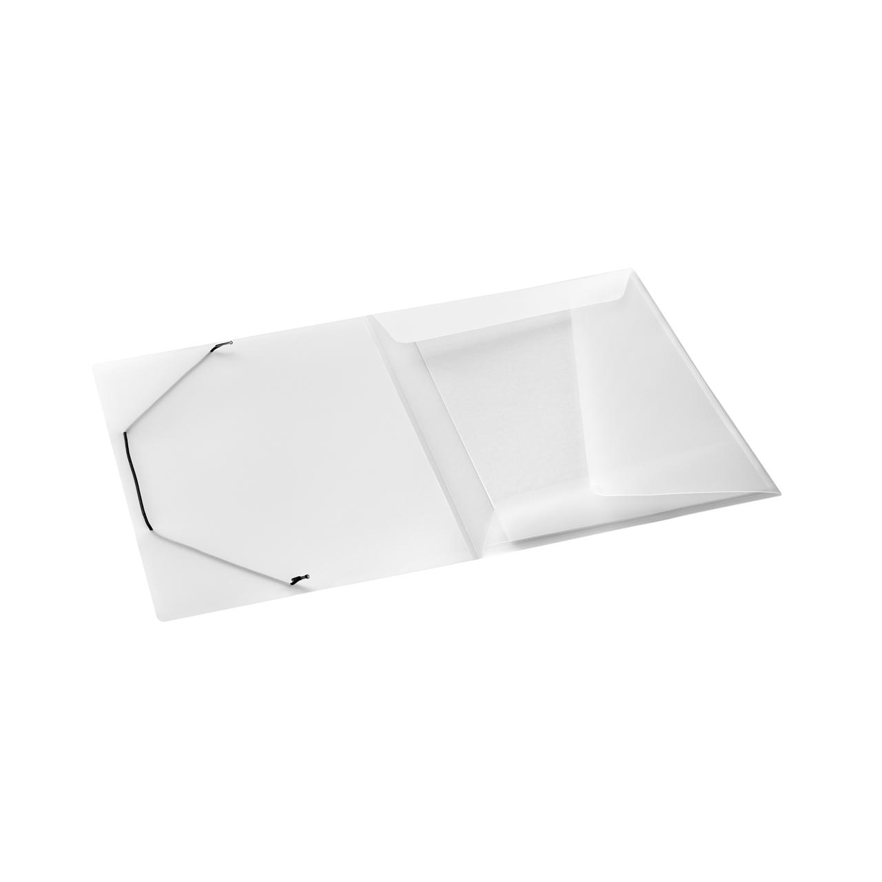 Collegemappe elastische Mappe mit 3 Klappen, DIN A4