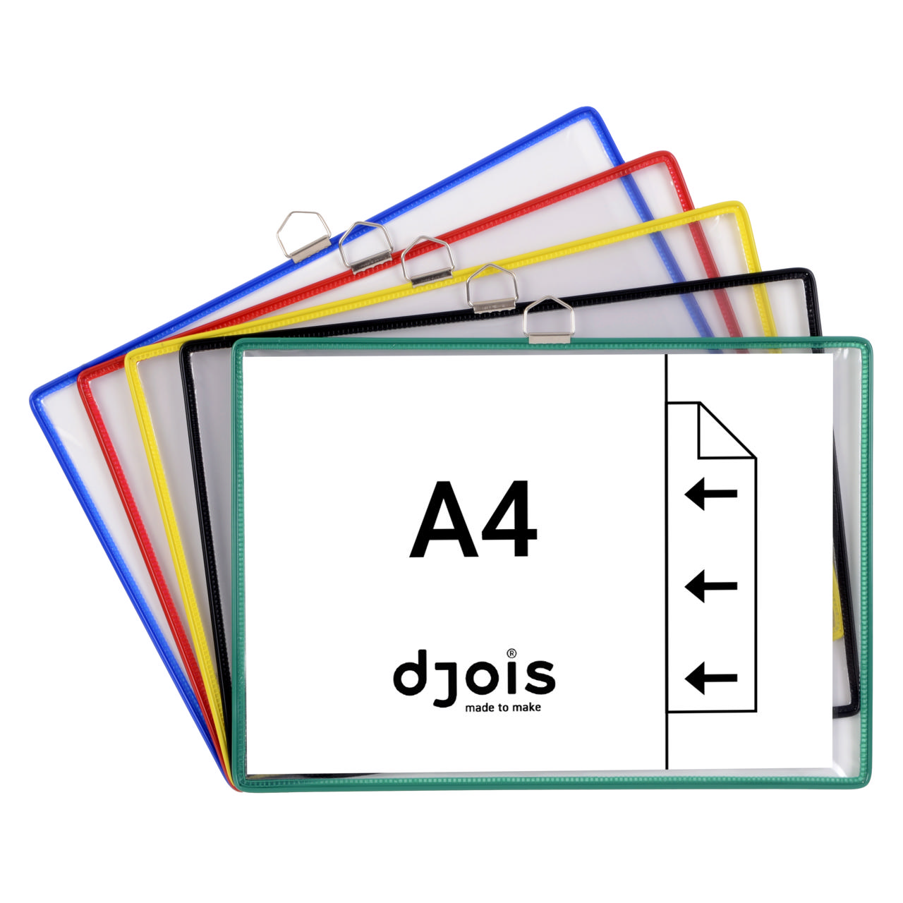 HÄNGESICHTTAFEL - A4 - QUERFORMAT - SORTIERT