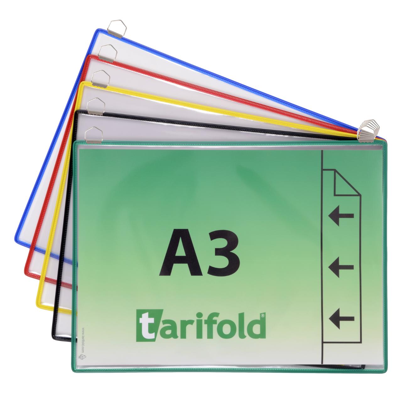 HÄNGESICHTTAFEL - A3 - QUERFORMAT - 2 ÖSEN - SORTIERT