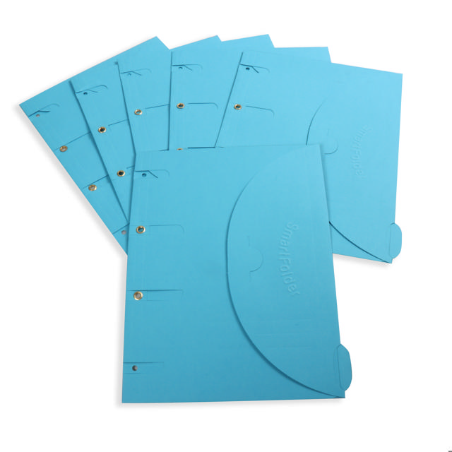 Smartfolder Sammelmappe mit Abheftrand, und Registertab, DIN A4