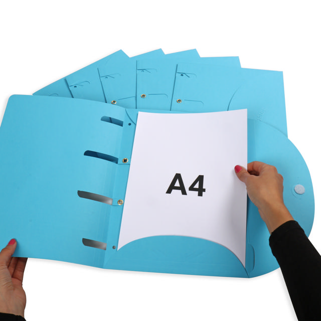 Smartfolder Sammelmappe mit Abheftrand, und Registertab, DIN A4