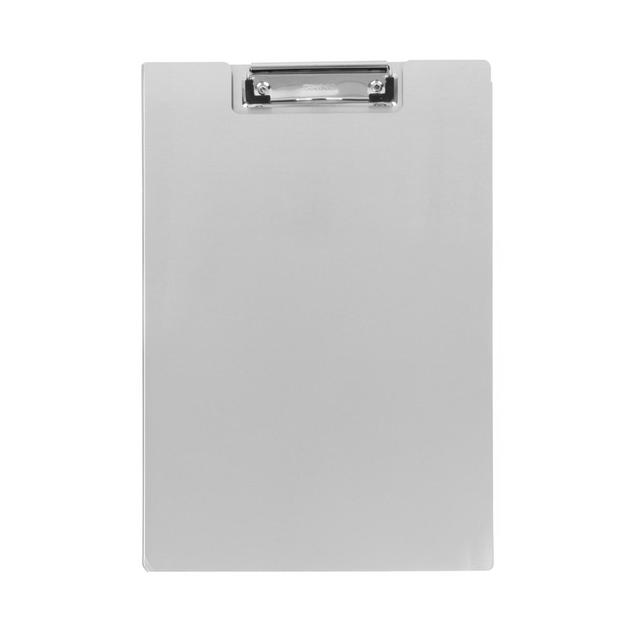 Klemmbrett mit Klappe, Aluminium, DIN A4, Hoch