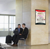 Magneto selbstklebende Postergrösse Informationsrahmen, repositionierbar, DIN A1