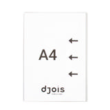 Magnetische Kennzeichnungstasche, lange Seitenöffnung, A4