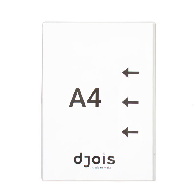 Magnetische Kennzeichnungstasche, lange Seitenöffnung, A4