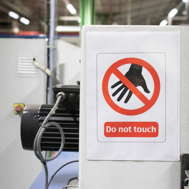 Magnetische Kennzeichnungstasche, lange Seitenöffnung, A4