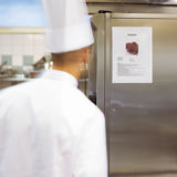 Magnetische Kennzeichnungstasche, lange Seitenöffnung, A4