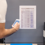 Magnetische Kennzeichnungstasche, lange Seitenöffnung, A4