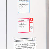 Magnetische Aufgabenkarten, S, 75 x 75 mm