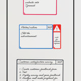 Magnetische Aufgabenkarten, M, 105 x 75 mm