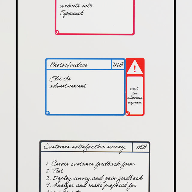 Magnetische Aufgabenkarten, M, 105 x 75 mm