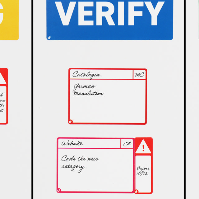 Magnetische Aufgabenkarten, M, 105 x 75 mm
