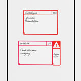 Magnetische Aufgabenkarten, M, 105 x 75 mm