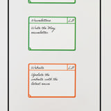 Magnetische Aufgabenkarten, M, 105 x 75 mm