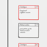 Magnetische Aufgabenkarten, M, 105 x 75 mm