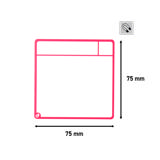 Magnetisches Aufgaben-Kartenset für Kanban-Board, 3 Spalten, S-Karten