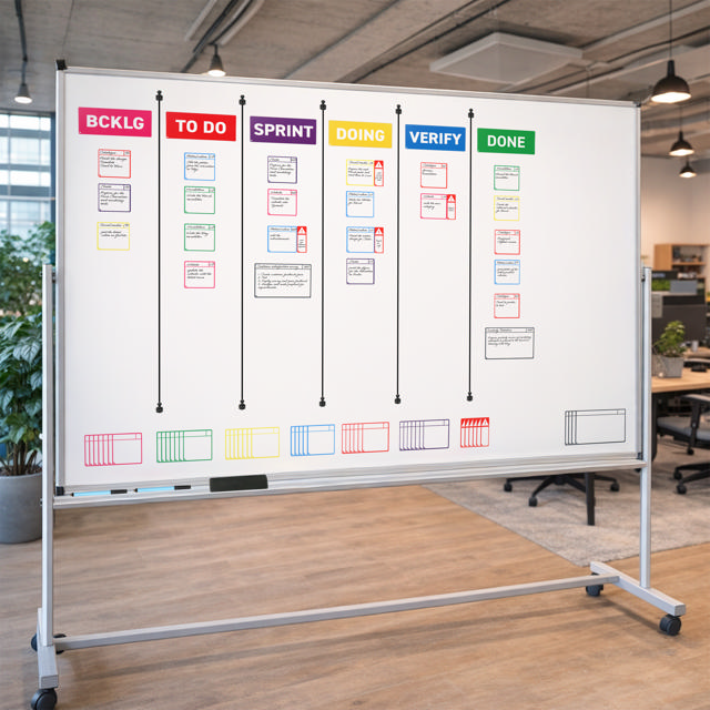 Magnetische Aufgabenkarten, S, 75 x 75 mm