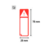 Magnetisches Aufgaben-Kartenset für Scrum-Board, 6 Spalten, S-Karten