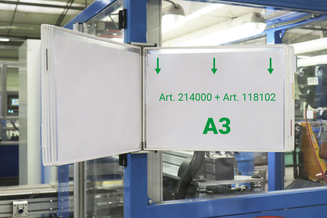 Tarifold Drehzapfensichttafel, DIN A3, quer