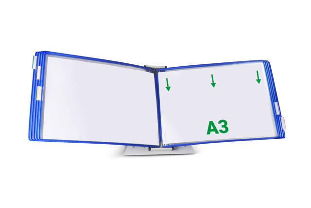 Tarifold Drehzapfensichttafel, DIN A3, quer