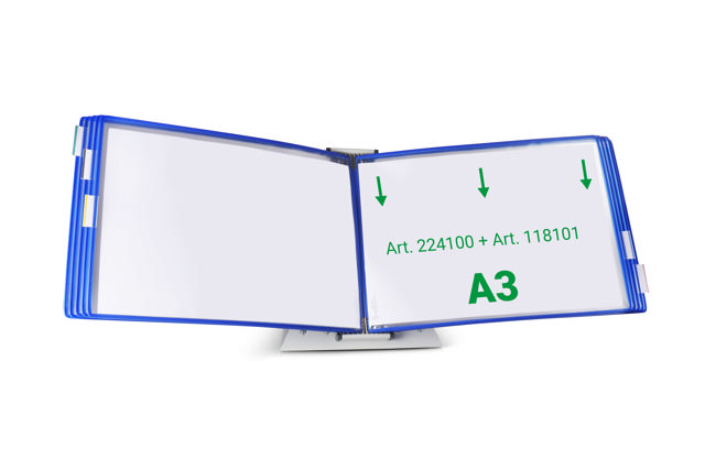 Tarifold Drehzapfensichttafel, DIN A3, quer