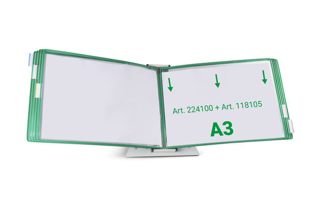 Tarifold Drehzapfensichttafel, DIN A3, quer