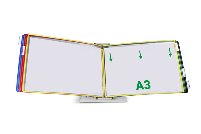 Tarifold Drehzapfensichttafel, DIN A3, quer