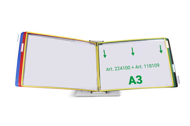 Tarifold Drehzapfensichttafel, DIN A3, quer