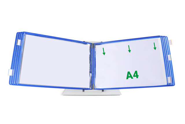 Drehzapfensichttafel Tarifold, DIN A4, Quer