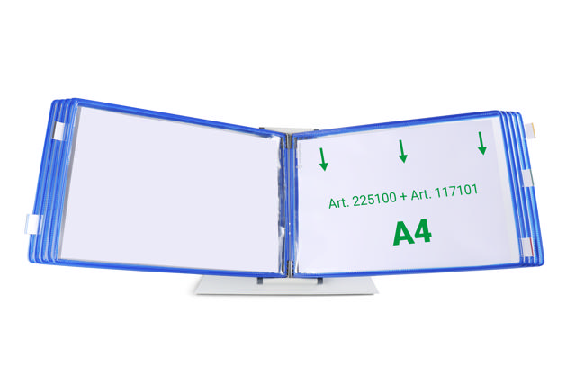 Drehzapfensichttafel Tarifold, DIN A4, Quer