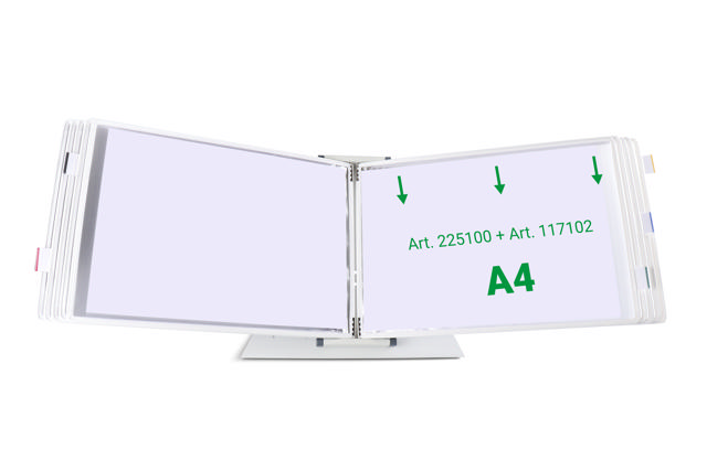 Drehzapfensichttafel Tarifold, DIN A4, Quer