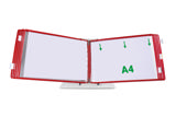 Drehzapfensichttafel Tarifold, DIN A4, Quer