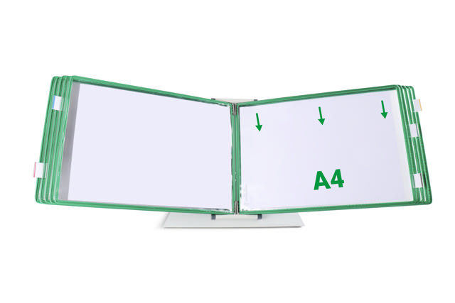 Drehzapfensichttafel Tarifold, DIN A4, Quer