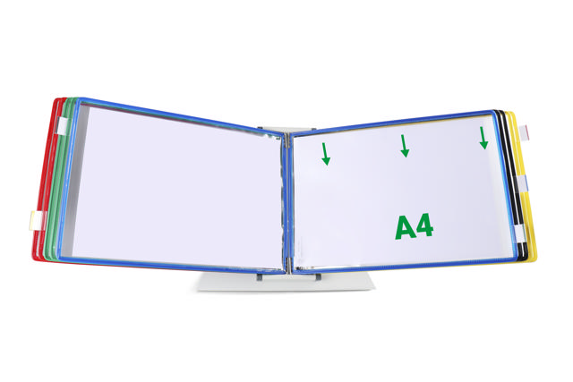 Drehzapfensichttafel Tarifold, DIN A4, Quer